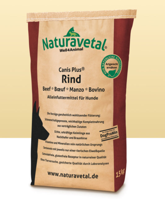 Naturavetal Rind Trockenfutter 5kg