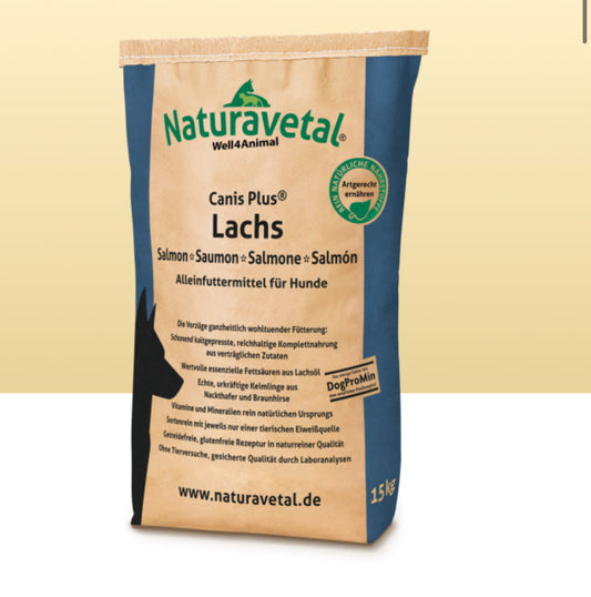 Naturavetal Lachs Trockenfutter 5kg