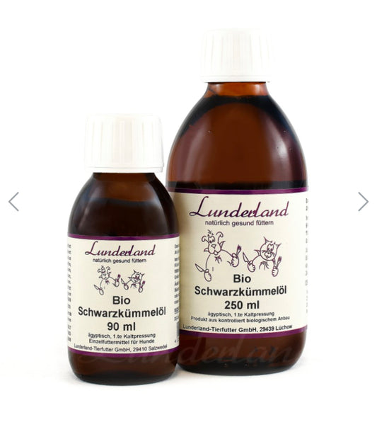 Lunderland Bio-Schwarzkümmelöl 90ml