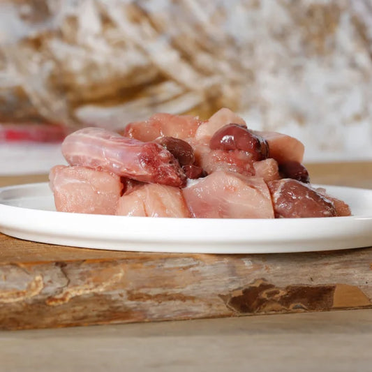 Alles vom Huhn gewürfelt 1000g