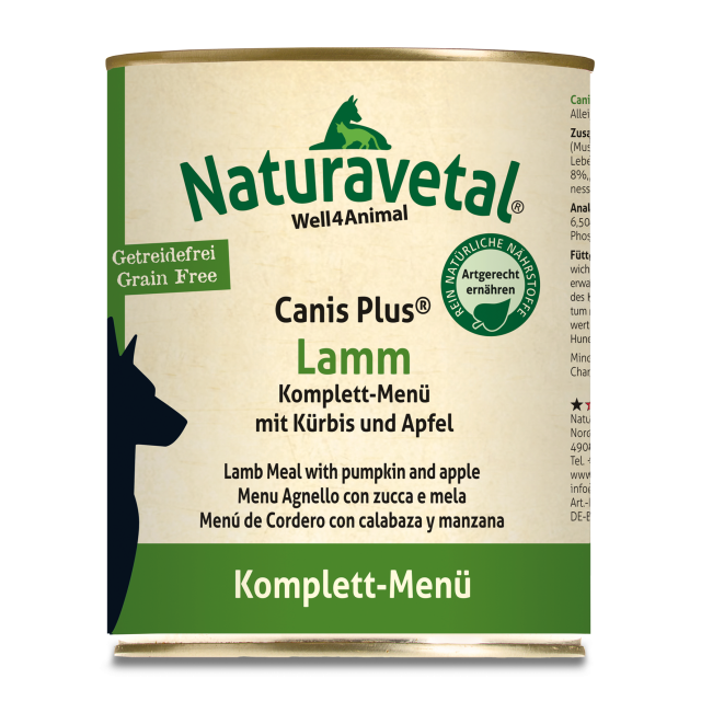 Naturavetal Lamm 800g