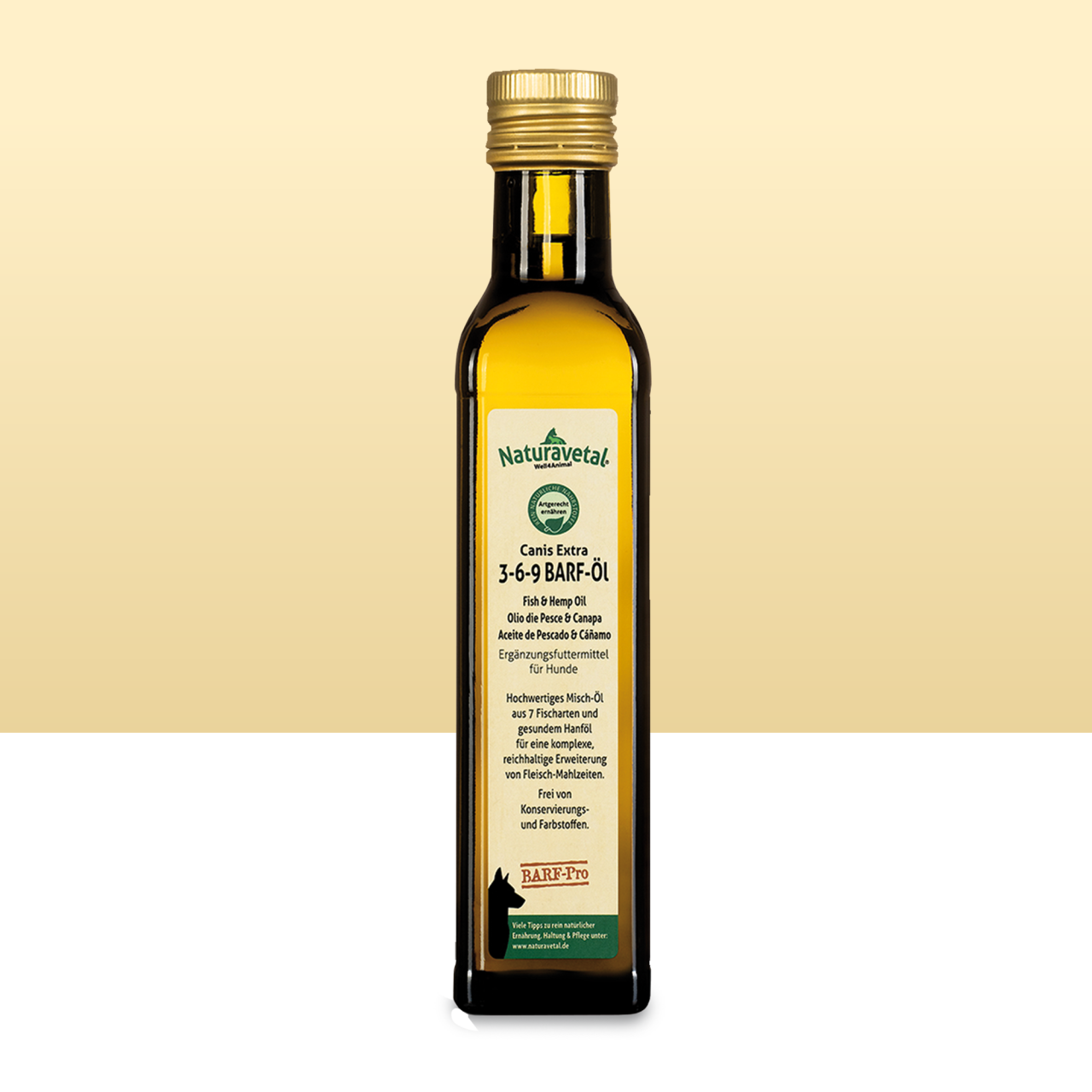 Naturavetal Canis Extra Omega 3-6-9 Öl 250ml