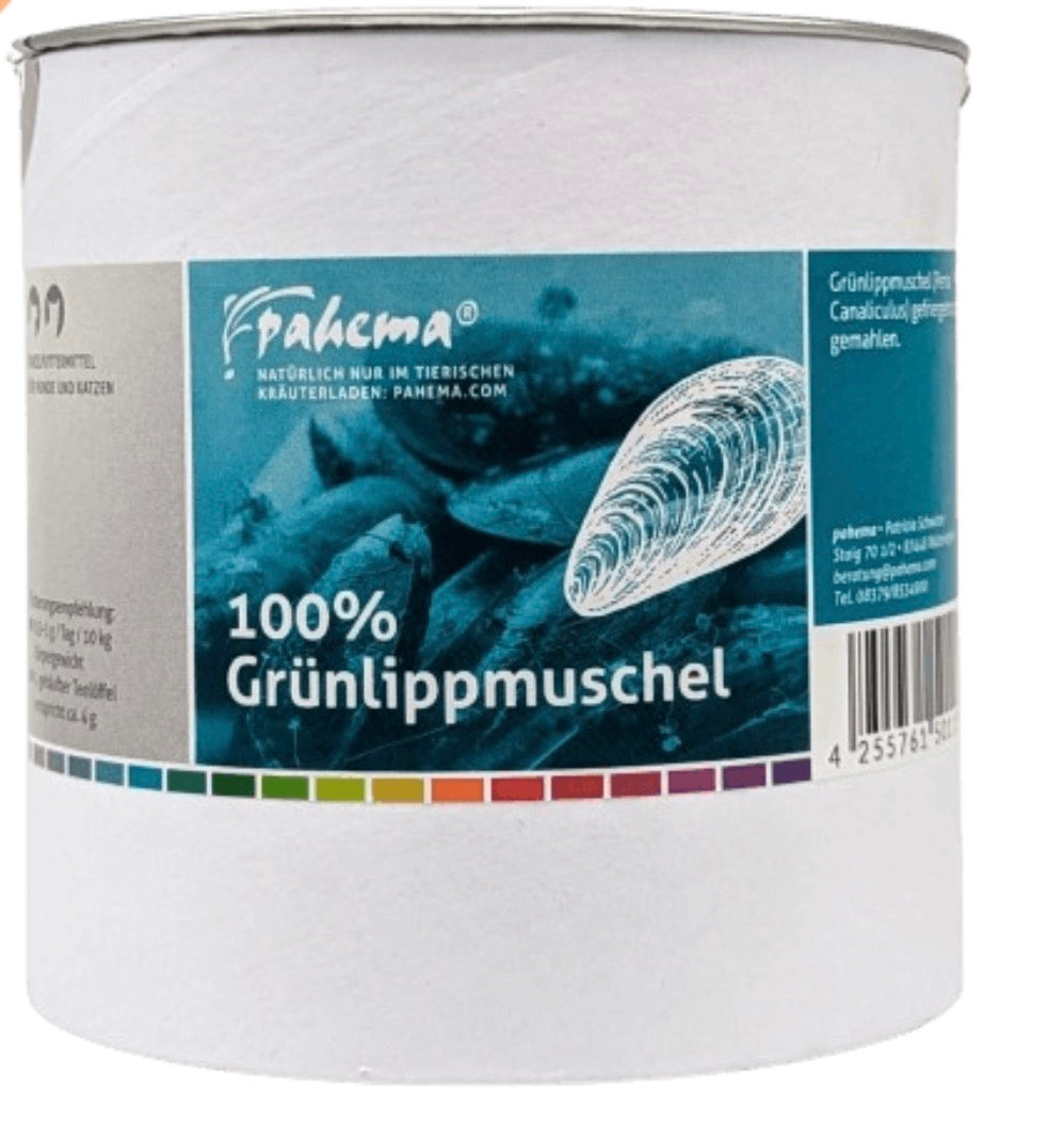 Pahema Grünlippmuschelpulver 125g