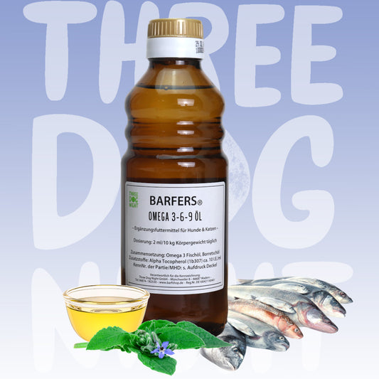 BARFERS® Omega 3-6-9 Öl 250ml