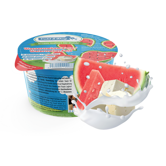 Hunde-Eis Wassermelone Feta 90ml