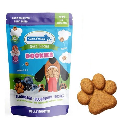 Dookies Hundekekse Heidelbeere & Holunder 120g